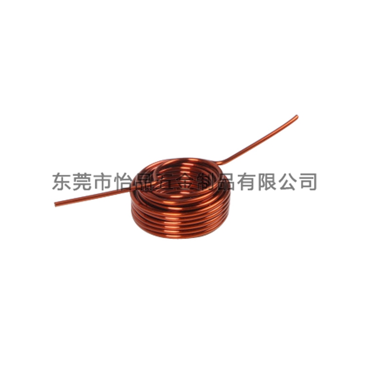 The inductance coil spring